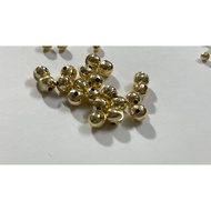 Charm vip Vortex ball size 5mm - Gold - AU 750 - genuine - Sturdy - durable to vip - Kent jewelry 1 