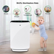 Air Purifier True with HEPA Filter Odor Allergies Remover for Smoke/Dus,/VOCs/Pollen/ Pet Dander/ Office Home use 80W