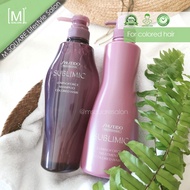 Shiseido SMC Luminoforce Shampoo 500ml+Luminoforce Treatment Coloured Hair (500ml)[Ready stock]