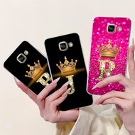For Samsung Galaxy A5 2016 Case A510F A510M A510Y Silicone Casing Cute  A Z Initial Letters Phone Co