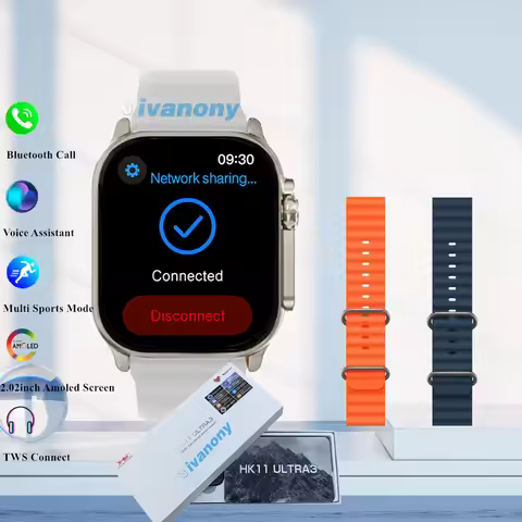 Smart Watch HK11 Ultra 3 Map Navigation Bluetooth Network Share Map Navigation Voice Wake Up 2.02inc