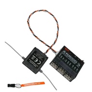 2.4GHz AR8000 8CH Receiver port DSM2 DSMX W/ Extended Satellite for JR SpeRC DX7s DX8 DX9 Dx18 Tran