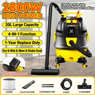 SOARFLY 2800W Vacuum Cleaner Wet Dry Blow & Shake Dust 4 IN 1 20L/18L Household IndustriesCommercial
