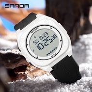 SANDA 6303 multifunctional sports electronic watch 5ATM waterproof student men watch -49