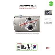 Canon IXUS 900 IXY 1000 PowerShot SD900 Titanium Digital Camera 10MP CC กล้องคอมแพค Vintage ถ่ายสวยค