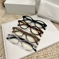 MM111 glasses frame (2 frame colors - leopard skin / black) fashionable eye shape replaces near-shad