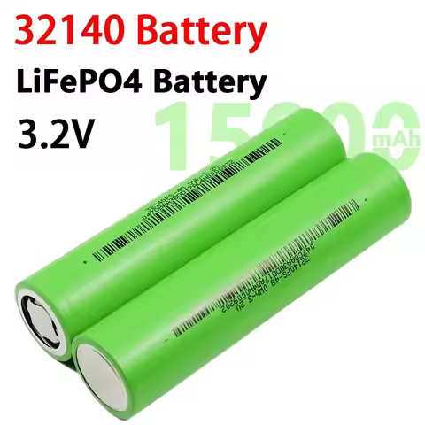 3.2V 32140 15Ah lithium iron phosphate battery pack, DIY 4s 8s 12V 24V 48V inverter, electric vehicl