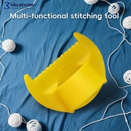 OKCATZONE Sewing Guide Template Edge Sewing Template Cloth Hemming Guide Even Stitch Guarantee Start