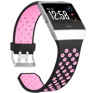 SKYLET Compatible with Fitbit Ionic Bands for Men with Case, Soft Replacement Sport Wristband Compat