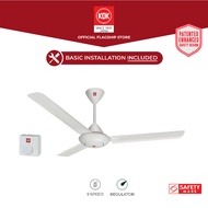KDK M48SG Regulator Ceiling Fan with Standard Installation