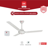 KDK M48SG Regulator Ceiling Fan with Standard Installation