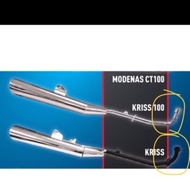 modenas kriss100 kriss-100 kriss110 kriss1 kriss 110 kriss2 kriss-1 kriss-2 exhaust pipe standard EK