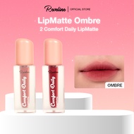 REVELINE Lipmatte Ombre Choco Nude + Deep Pink | 2pcs (25gr)