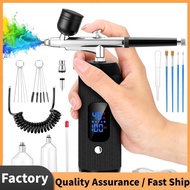 For Pastry, Makeup Painting Airbrush Kit with Compressor, 28/38/48 PSI High Pressure Non-Clogging& 0