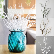 [ISHOWMAL] 35 cm Dry Artificial Fake Foliage Plants Branch Tree Branch House Indoor Art❀