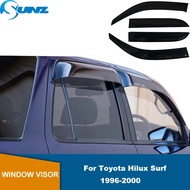 Window Visor For Toyota Hilux Surf 1996 1997 1998 1999 2000 Car Window Deflector Visor Shade Weather