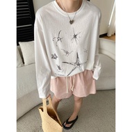 Seaside Vacation Style Starfish Print Casual T-Shirt - SN8824