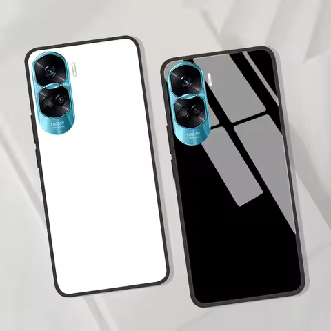 Tempered Glass Hard Cover For Honor 90 Lite 5G Case Marble Funda Coque For Honor 90 Pro Honor90 90Li