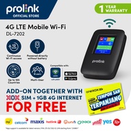 Prolink 4G LTE Mobile WiFi LED Screen Support Mpromifi App | Supports 5G Simcard/Hotspot Unlimited D