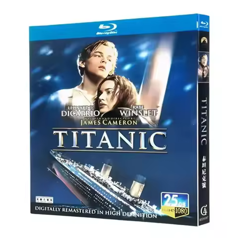 Titanic Blu-ray Disc - Film - DVD - Entertainment - Home Video