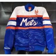 正品 MLB Mets 紐約大都會隊 棒球外套 尺寸XL