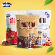 Nezline Nougatto Nougat Crisp นูกัตโตะ ขนมนูกัต มาเคียโต้ 3 รสชาติ 150 กรัม ตราเนสไลน์