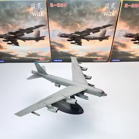 1/200 Scale American Army B-52 B-52h B52 Strategic Bomber Fighter Aircraft Airplane Models Adult Chi