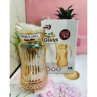 Heat-resistant glass water bottle 1.8 l