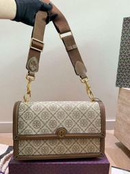 包順豐‼️Tory Burch T Monogram 風琴包 斜孭袋