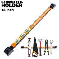 Magnetic Tool Bar Organizer Rak Magnet Perkakas Bengkel Gantung Tongkat Display 8-24 Inch - 6682