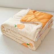 Summer Blanket Lunch Break Small Quilt Bed Single Office Nap Air-Conditioning Summer Cooling Duvet Sofa Blanket Bed