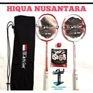 Original HIQUA NUSANTARA 30LBS Badminton Racket