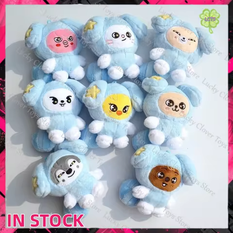 【InStock】Stray Kids RUN IT SEOUL Peripheral Bang Chan Felix Character Pendant Keychain Bag Charm Hob