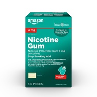 Nicotine Polacrilex Gum 4mg, Mint, 310 Count