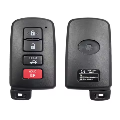 CN007086 Aftermarket For Toyota Camry Avalon Aurion Smart Key 4Buttons, BA4EQ P1 88 DST-AES Chip, 43