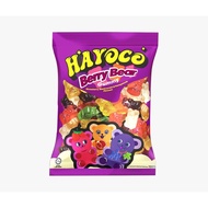 HAYOCO 100G - [ BERRY BEAR GUMMY / COOL COLA / SHARK / SNAKE / WORM / TROPICAL GEOMETRICAL ]