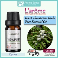 L'arome Cypress Essential Oil, Pure Aromatherapy Grade (10ml)