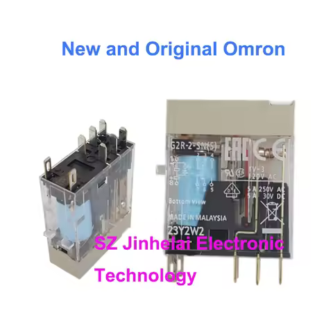 1pcs New and Original Omron G2R-2-SN G2R-2-SND G2R-2-SNI G2R-2-SNDI(S) 24VDC 220VAC 110VAC Relay DC2