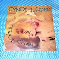 Vinyl LP Cyndi Lauper - True Colors [1986] 33RPM Piring Hitam 黑胶唱片