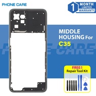 PhoneCare Housing Frame For REALME C35 (Middle Chasis )