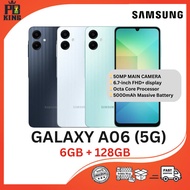 Samsung Galaxy A06 5G (6GB+128GB) | 5,000mAh Battery |  6.7" HD | Android 15 | 1 YEAR WARRANTY