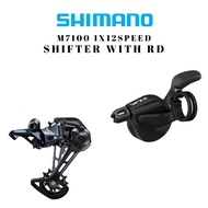 SHIMANO SLX M7100 1X12SPEED GROUPSET SHIFTER M7100 + REAR DERAILEUR M7100 SHIFTER RD
