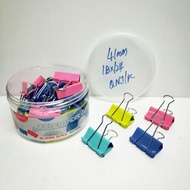 Colourful Binder Clip 41mm (box/24pcs)