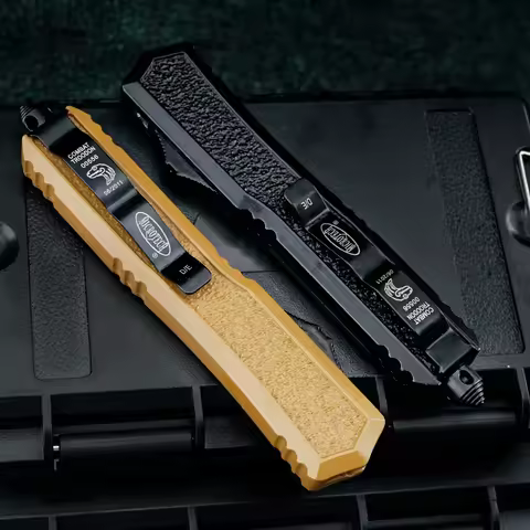 Micro Makora II OTF Knife Tech D2 Folding Blade Portable Outdoor Utility EDC Tools Tactical Pocket k