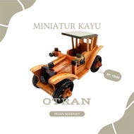 Kerajinan Jogja Miniatur Kayu Miniatur Kapal Prau Pinisi Kayu
