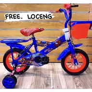 ♝Basikal Budak  12 Inch Bicycle Kids Basikal 12 Inci Untuk Umur 2-4 Tahun -1201❊