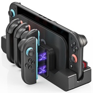 VR&AR Controller Charging Station Dock for Nintendo Switch 2 Joycon, Controllers Charger Compatible 