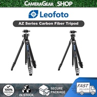 Leofoto AZ235C+LH30R/AZ204C+LH25R Lightweight Travel Tripod Carbon Fiber for Camera Macro Photograph