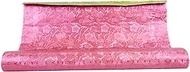 Floral Accessories - Cameo Windsor Embossed Poly Foil 20in Rd, Azalea, 20 Inch, 30 Feet