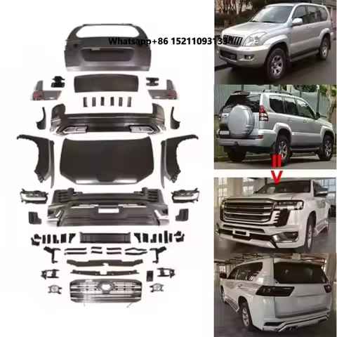 Wholesale Car Bodykit Prado Fj120 2003-2022 Upgrade to Land Cruiser LC300 Other Exterior Accessories